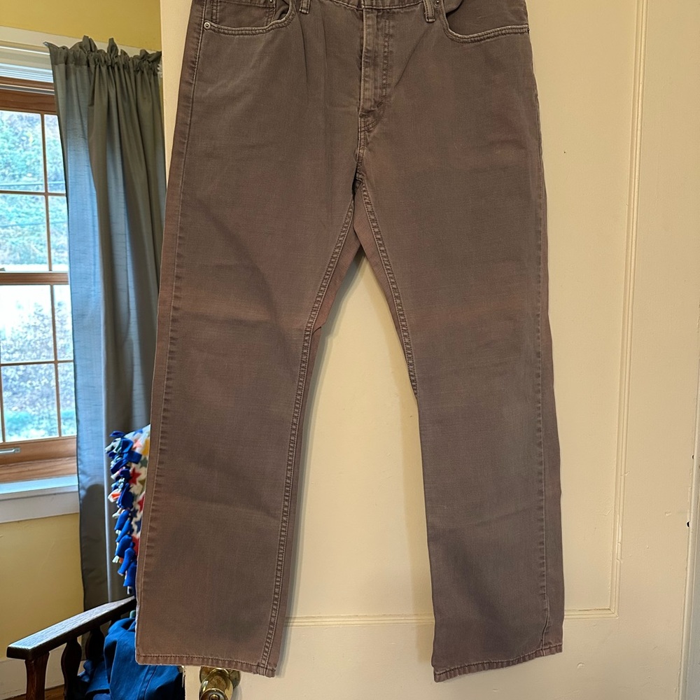 Levi's Men's Gray Straight Jeans